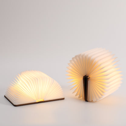 LumiBook Wooden Magnetic Book Lamp